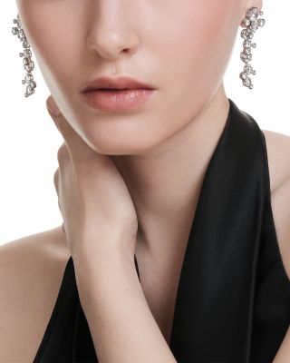 Constella Crystal Linear Drop Earrings