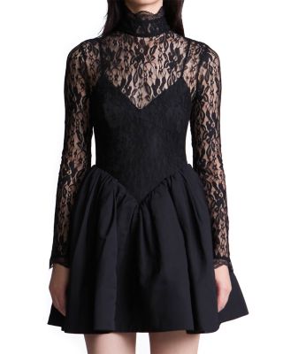 Stretch Lace Bubble Dress