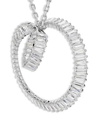 Matrix Pendant Necklace, 25.6-29.5"