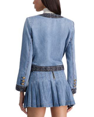 Landon Cropped Denim Jacket