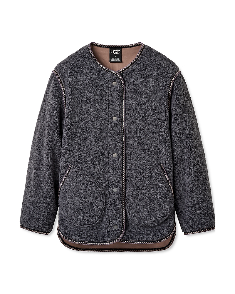Ugg Emmersyn Braid Jacket In Gray