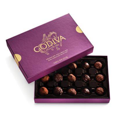 Chocolatier Dark Chocolate Truffles Gift Box, 15 Piece