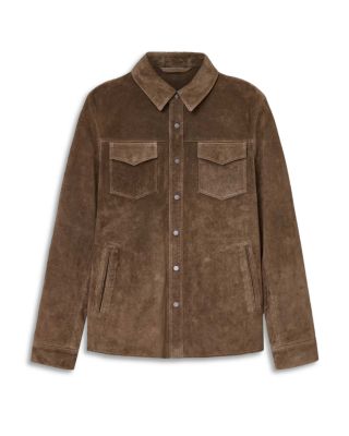 Sully Suede Regular Fit Button Down Shirt