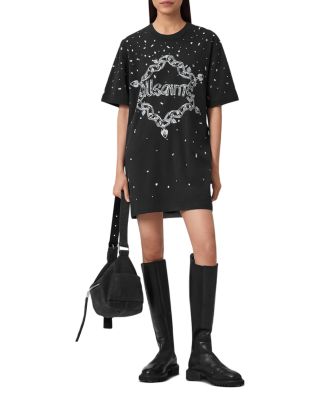 Drip Scatter T-Shirt Dress