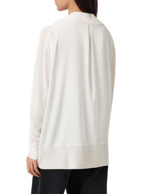 Bern Paneled V Neck Sweater