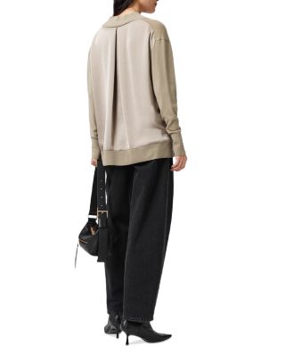 Bern Paneled V Neck Sweater