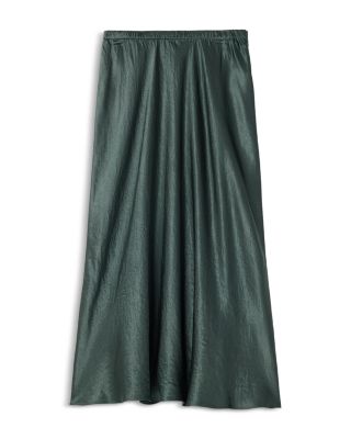 Bias Cut Maxi Skirt