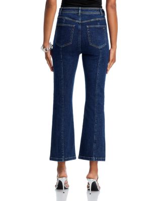 Madi High Rise Belted Ankle Jeans in Fontaine