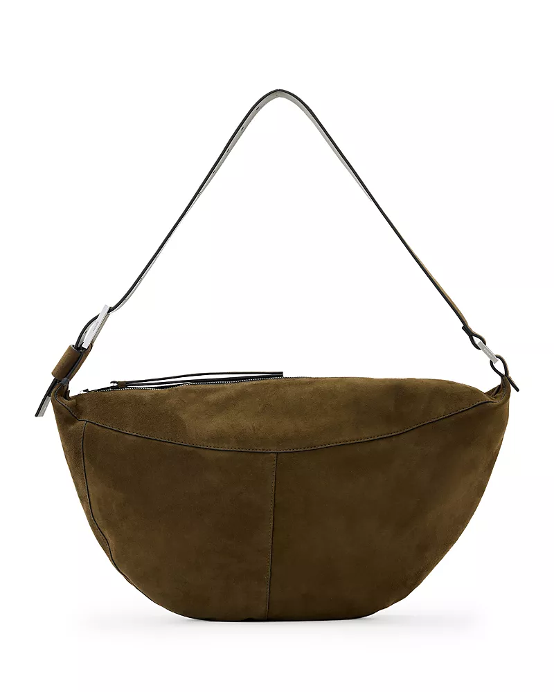 Allsaints Luna Suede Shoulder Bag