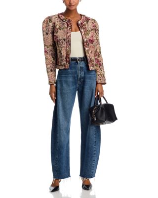 Tapestry Puff Sleeve Jacket - Exclusive 