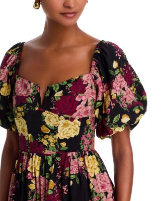 Puff Sleeve Mini Dress - Exclusive