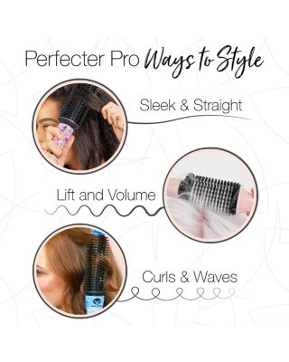 Perfecter Pro Heated Round Brush - Rose Gold Chrome 0.75"