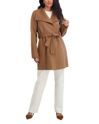 Ella Belted Wrap Coat