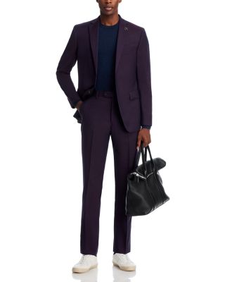 Twill Slim Fit Suit Jacket