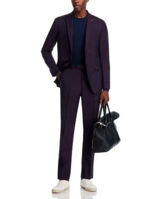 Twill Slim Fit Suit Separates