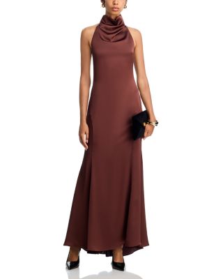 Satin Guest of Maxi Dress  