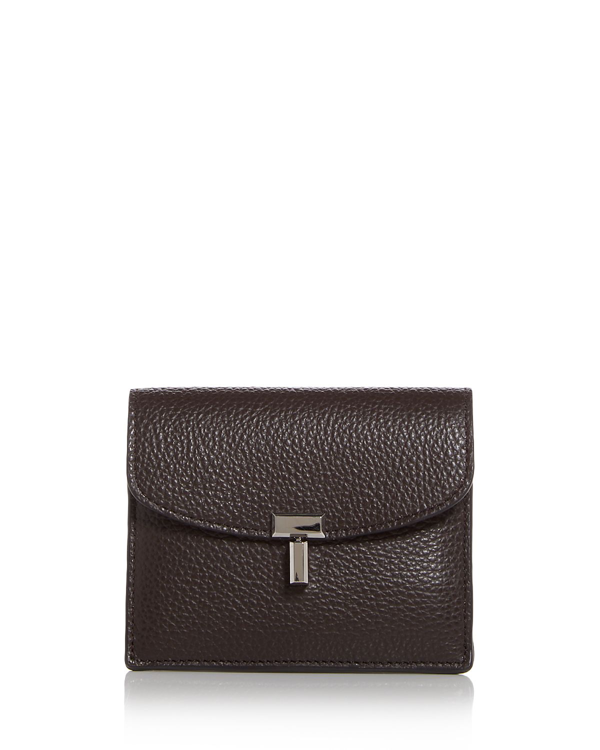 Toteme T-Lock Leather Card Case