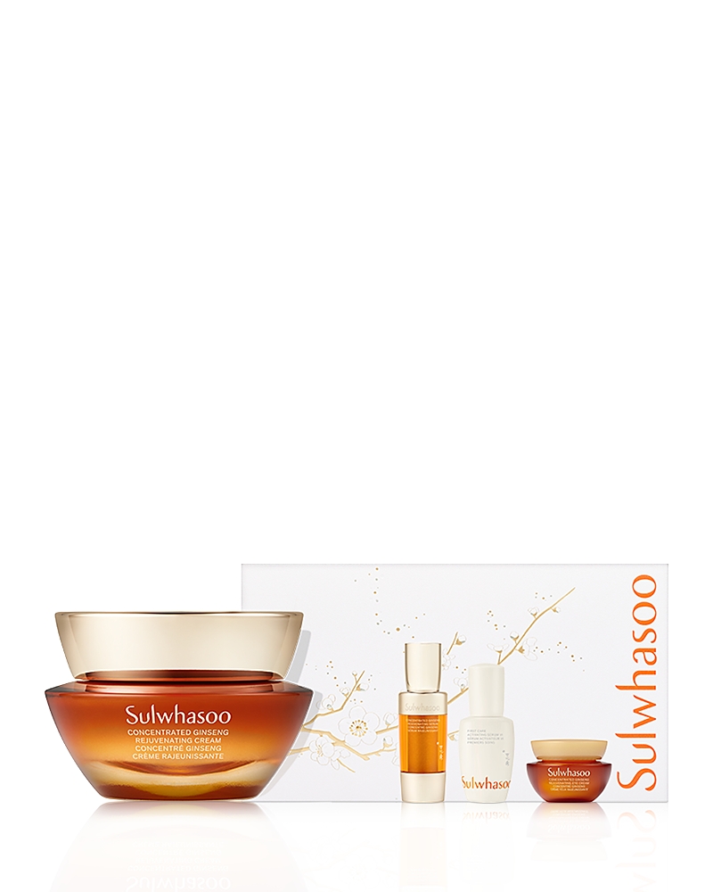 Sulwhasoo Concentrated Ginseng Rejuvenating Cream Set ($349 Value) In Brown