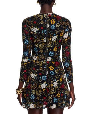 Delora Floral Print Mini Dress