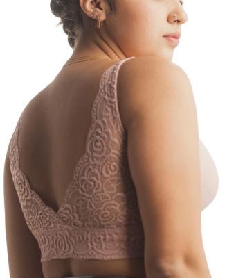 Soft V Lace Reversible Bralette