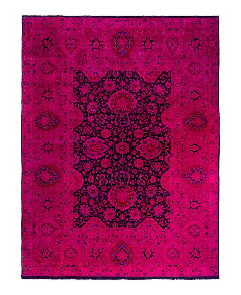 Bloomingdale's Fine Vibrance M1422 Area Rug, 9'1x11'10 In Pink