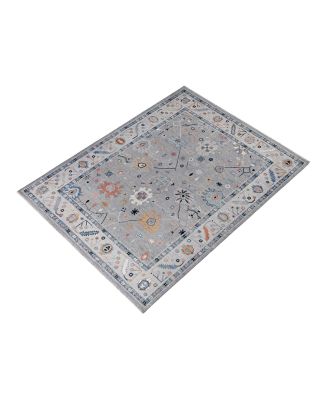Bloomingdale's Colorful Oushak M0103-35 Area Rug, 9'0"x11'10"