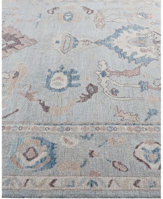 Bloomingdale's Colorful Oushak M0103-45 Area Rug, 8'2"x9'7"