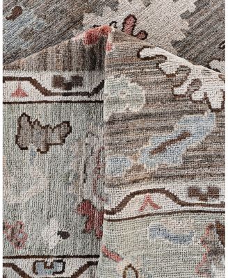 Bloomingdale's Colorful Oushak M0103-46 Area Rug, 8'0"x9'8"
