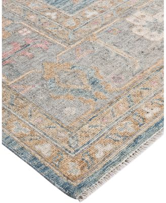 Bloomingdale's Colorful Oushak M0103-48 Area Rug, 8'1"x10'1"