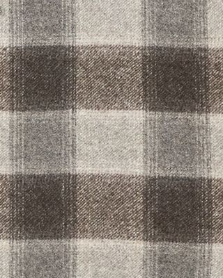 Wool & Cashmere Check Overshirt