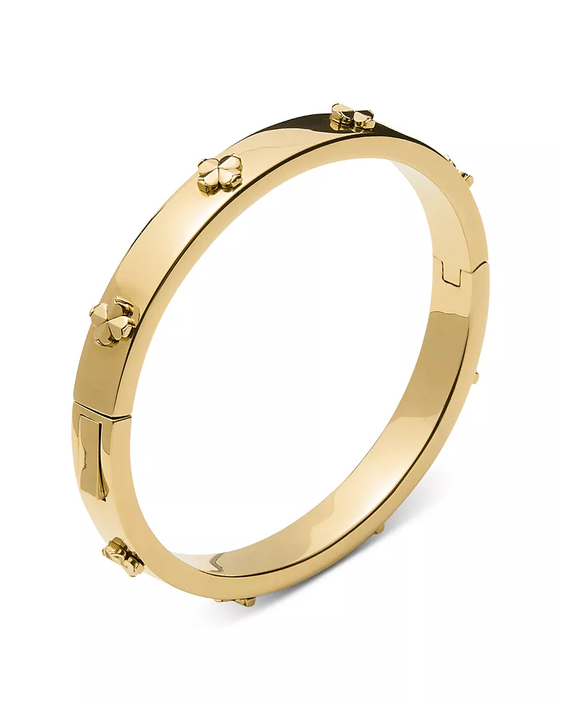 kate spade new york Spade Flower Hinge Bangle Bracelet