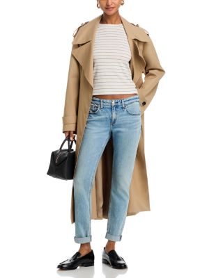 Dre Low Rise Slim Jeans in Daphne