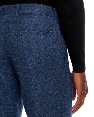 Melange Solid Slim Fit Suit Separates