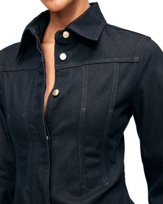 Alissa Denim Jumpsuit in Eternity