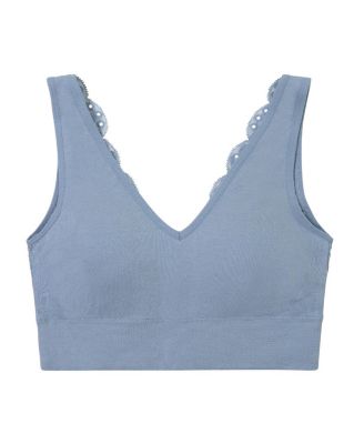 Soft V Lace Reversible Bralette