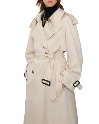 Long Gabardine Fitzrovia Trench Coat