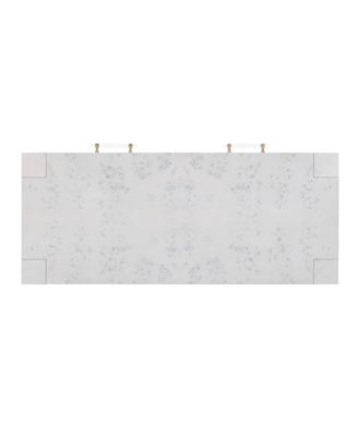 Brandyss Burl Work Desk in White