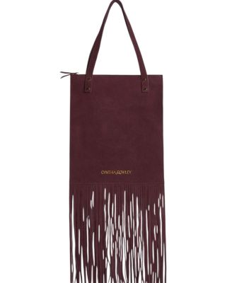 Felicity Fringe Suede Tote