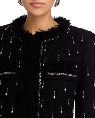 Hana Beaded Fringe Trim Jacket