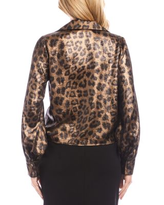 Long Sleeve Tie Front Top