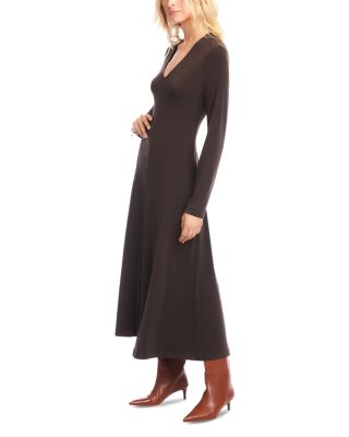 Kate V Neck Midi Travel Dress