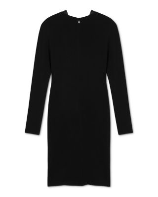 Stretch Crepe Midi Dress