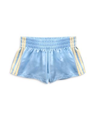 Girls' Jordan Contrast Striped Shorts - Big Kid