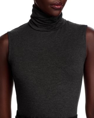 Sleeveless Turtleneck Top