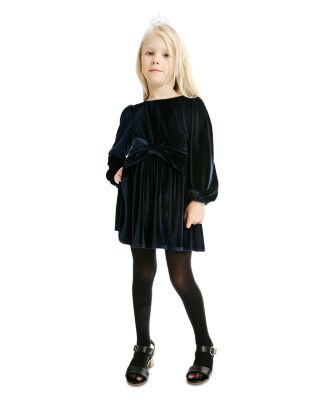 Girls&#39; Ashlyn Velour Mini Dress - Little Kid, Big Kid