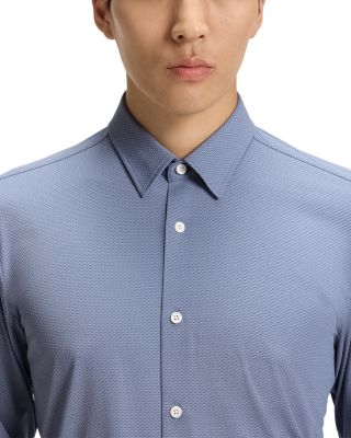 Roan Slim Fit Button-Front Shirt