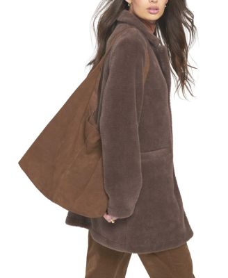 Suede Slouch Bag Totes