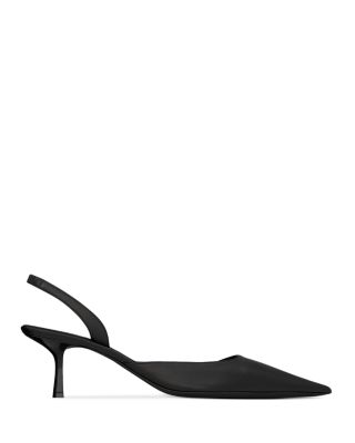 Women's Misty Slingback Pumps In Smooth Leather