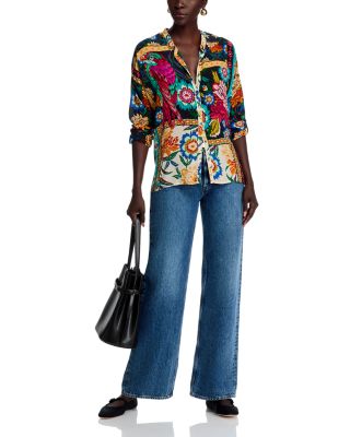 The Oversized Audrey Silk Shirt