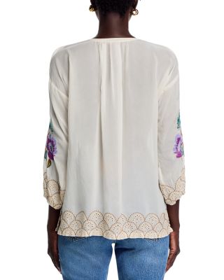 Margot Embroidered Top